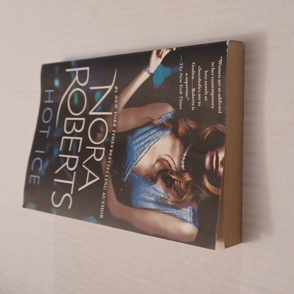 $4 Add-on  "Hot Ice" by Nora Roberts - Paperback Novel - Picture 6 of 7